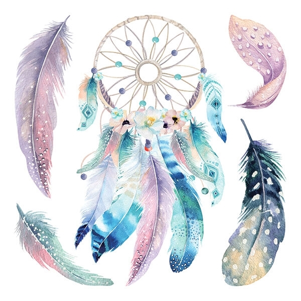 54111_adesivo-murale-watercolour-dreamcatcher_2